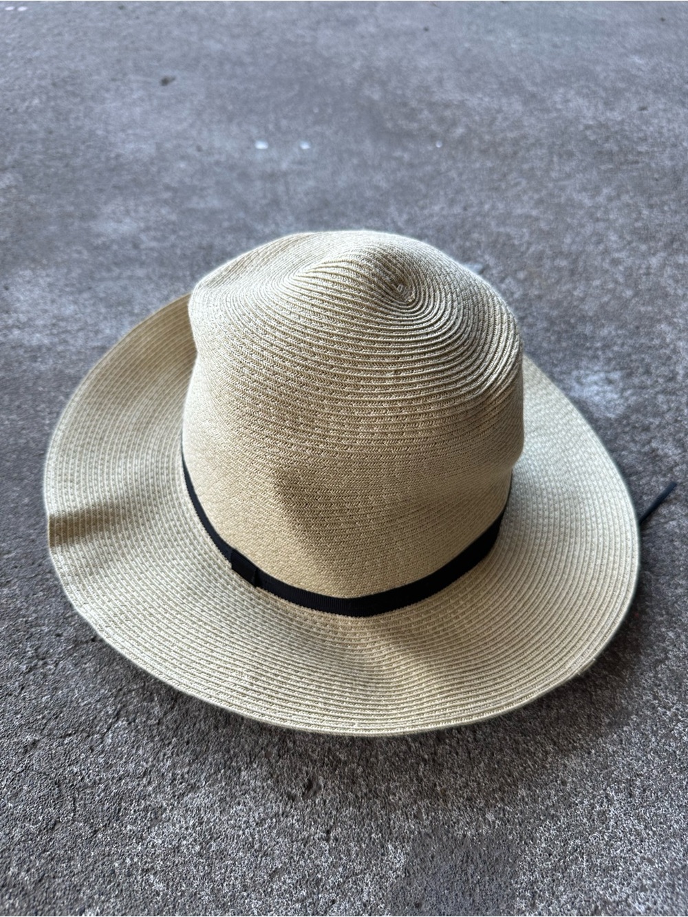 Alxiliary Wide Brim Straw Sun Hat - Picture 2 of 6